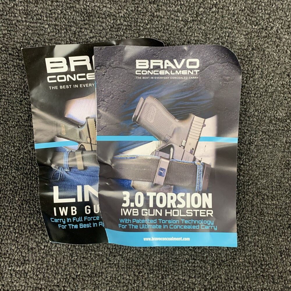 Bravo Concealment Torsion IWB Right-Handed Holster for Glock 19/19X/23/32/45 Pis - Picture 11 of 11